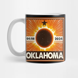 Oklahoma solar eclipse 2024 Mug